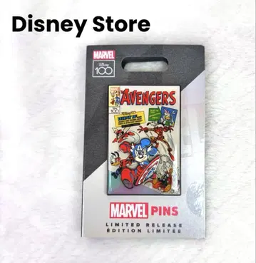 DisneyStore Disney100 마블 AVENGERS 핀 배지