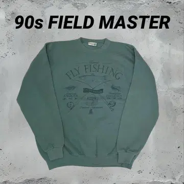 90s 필드 마스터 맨투맨 그린 USA제 XL 사이즈