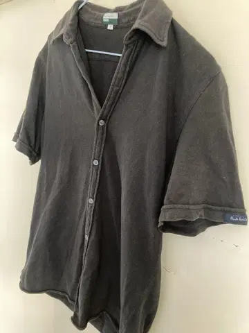 레어품! Paul Smith Jeans 블랙 버튼 피케 셔츠 S