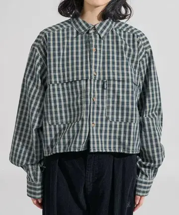 Foxfire FREAK'S STORE 별주 낚시 포켓 셔츠 그린