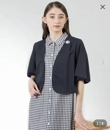 AMACA 삼양상회 브라우스지 볼레로