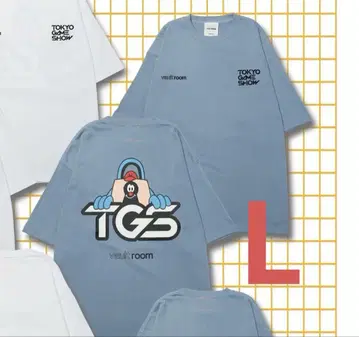 TGS2025 vaultroom 티셔츠 파랑 L 사이즈 디자인 A