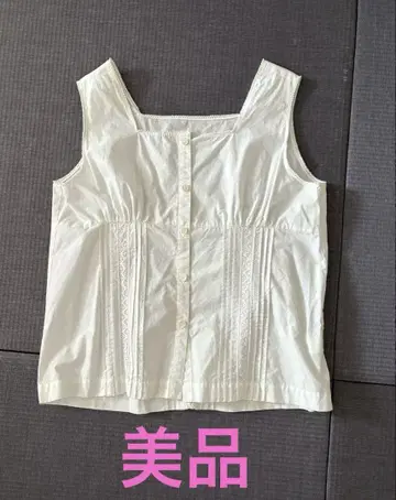 Shinzone 레이스 탱크 블라우스