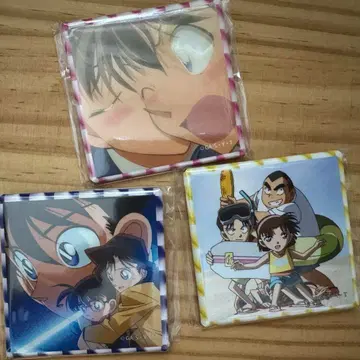 명탐정 코난 오다이바 캔뱃지 가챠 3개 세트