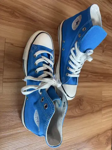 CONVERSE ALL STAR 블루 스니커즈