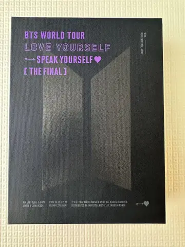 BTS 월드 투어 러브 유어셀프 [더 파이널]