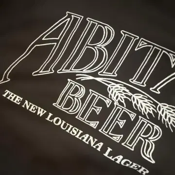 레어 블랙 90s 프룻 오브 더 룸 ABITA BEER 기업 T셔츠