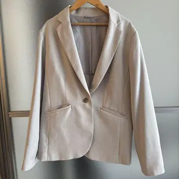 라이트 그레이 테일러드 자켓 XL
