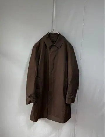 투모로우랜드 울 라이너 부착 발마칸 코트 브라운 50
