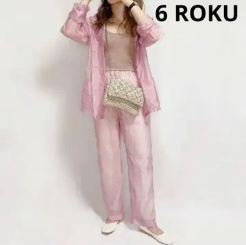[ 새상품급 ] 6 ROKU SUKE SHIRT 셔츠 시어셔츠