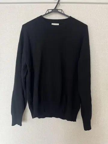 MORRIS & SONS 캐시미어 100% 블랙 스웨터