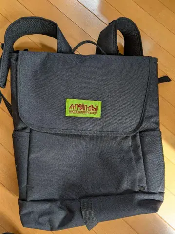 Manhattan Portage 블랙 백팩