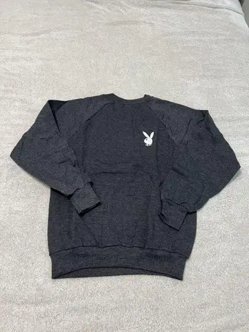 PLAYBOY 70s 데드 레어 맨투맨 그레이 USA