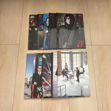 GLAY 뉴스레터 happy swing vol.80~89