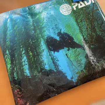 PADI 다이빙 파우치 메쉬 핸들 포함