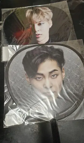 EXO 시우민 부채 세트