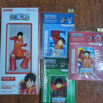 ONE PIECE 원피스 몽키 D 루피 디지털 아트 세트