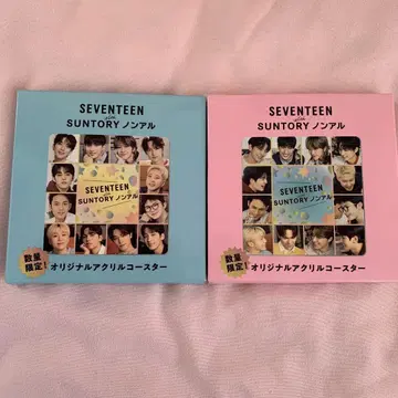 SEVENTEEN SUNTORY 논알콜 코스터 2종 세트