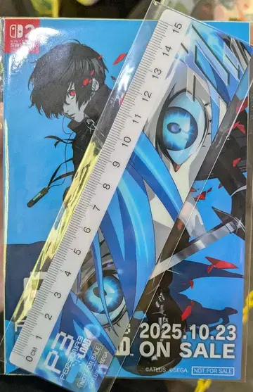 TGS 2025 페르소나 시유 혜택 엽서 눈금자 세트