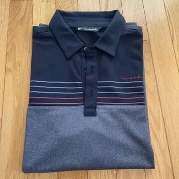 travisMathew 피케 셔츠 M 사이즈 그레이/블랙