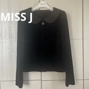 MISS J 미스제이 벨로아 자켓 일본제 긴팔 상의
