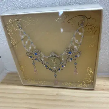 디즈니 신데렐라 목걸이 비즈 장식 신데렐라