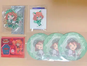 나침반 테슬라 할로윈 스이파라 아크릴 스탠드 코스터