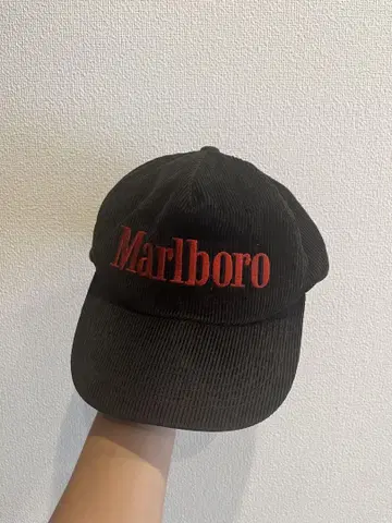 Marlboro 코듀로이 캡 90s 빈티지