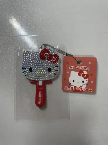 키티 키라데코 미니 거울 참
