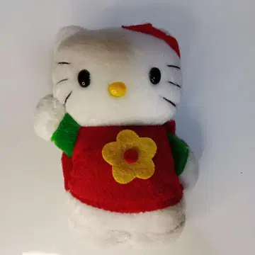 헬로키티 봉제 인형 파우치 포함
