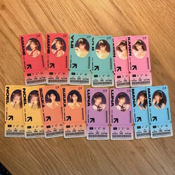 FRUITS ZIPPER 후루퍼 복권 컴프 세트 (각 2장)