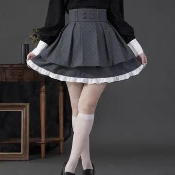 Pal elfy 도리 티어드 턱 스커트