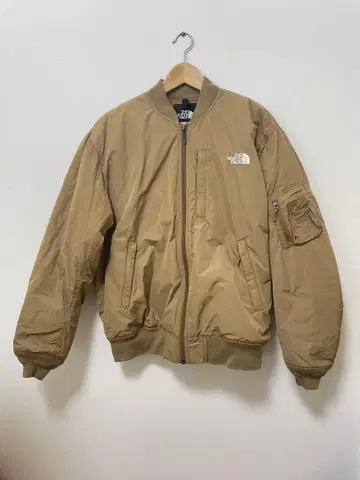 THE NORTH FACE 베이지 MA-1 자켓 M