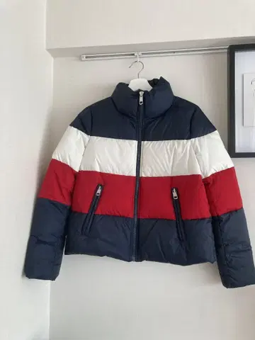 Tommy Hilfiger 다운 자켓 스트라이프