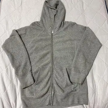 Champion Reverse Weave 그레이 지퍼 후드티