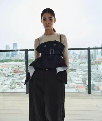united tokyo 2way Belted Bustier