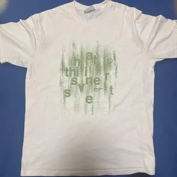 thisisneverthat 화이트 티셔츠 L