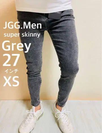 JGG Men 제깅맨 스키니 팬츠 스키니 데님 g27b