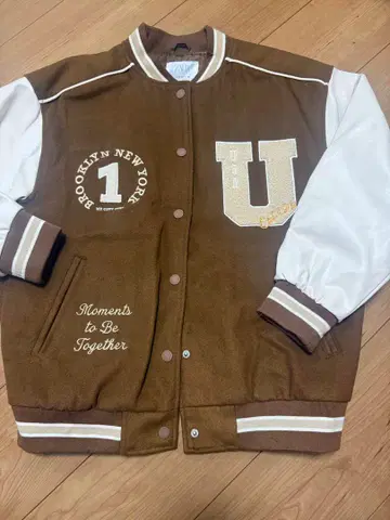 ZARA 브라운 바시티 자켓 11-12세