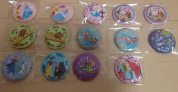 디즈니 자수 캔뱃지 안나와 엘사 피터팬