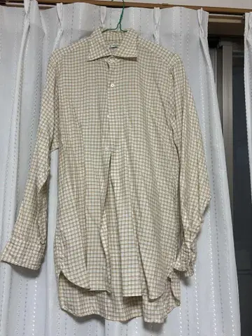 MAATEE & SONS 체크 무늬 긴팔 셔츠