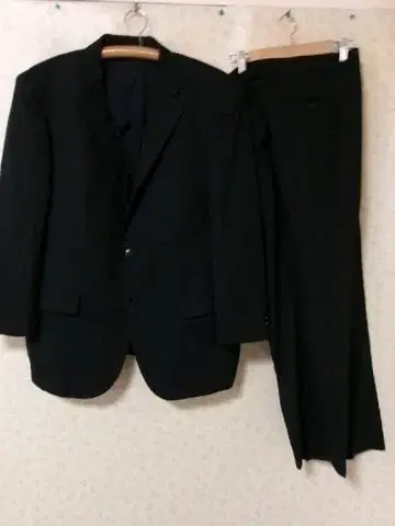 99276 리걸 싱글 수트 상하의 조절 블랙 스트라이프
