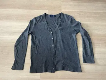 SAINT JAMES 차콜 그레이 가디건 M