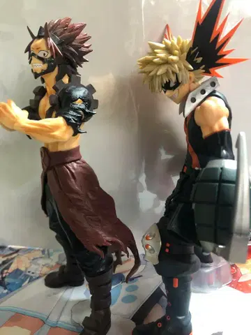 제일복권 바쿠고 카츠키 키리시마 에이지로 피규어