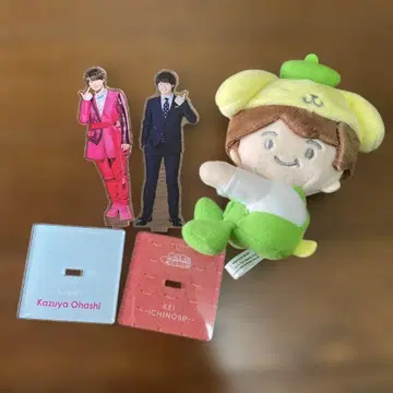 오하시 카즈야 아크릴 스탠드/굿즈 3종 세트