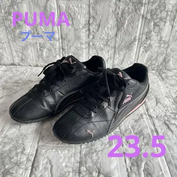 [ 새상품급 ] 푸마 PUMA 신발 23.5cm 블랙 핑크