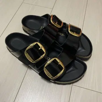 버켄스탁 애리조나 빅 버클 골드 26.5cm