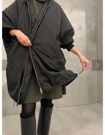 BEARDSLEY 블랙 다운 자켓