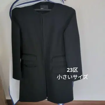 새상품급 23구 작은 사이즈 블랙 코트