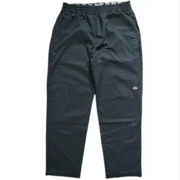 디키즈 Dickies 블랙 팬츠 허리밴딩 L 스트레이트
